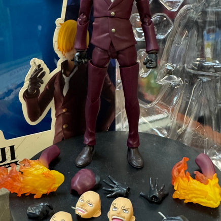 Sanji -Raid on Onigashima- (Bandai SH Figuarts, One Piece) COMPLETE - Bitz & Buttons