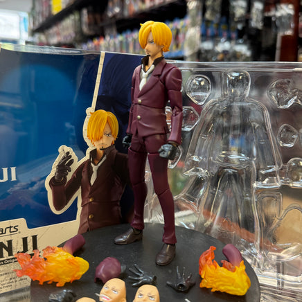 Sanji -Raid on Onigashima- (Bandai SH Figuarts, One Piece) COMPLETE - Bitz & Buttons