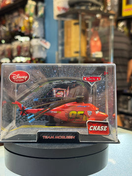 Team McQueen Helicopter (Pixar Cars, Mattel) **DISNEY STORE**