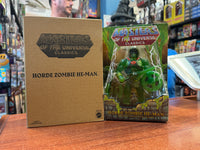 Zombie Slime Pit Heman with Shipper Power Con (MOTU Classics, Mattel) SEALED