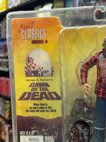 Plaid Shirt Zombie (Dawn of the Dead, Neca Cult Classics) SEALED - Bitz & Buttons