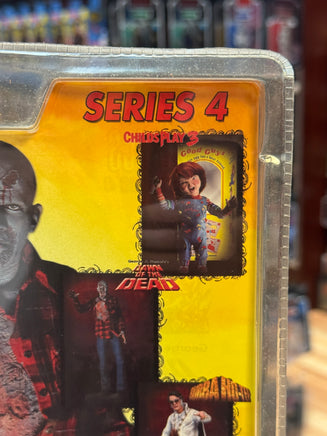 Plaid Shirt Zombie (Dawn of the Dead, Neca Cult Classics) SEALED - Bitz & Buttons