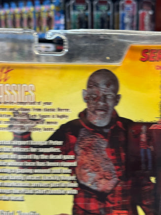 Plaid Shirt Zombie (Dawn of the Dead, Neca Cult Classics) SEALED - Bitz & Buttons
