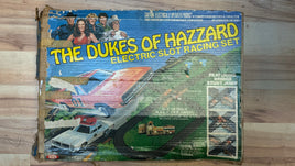 Dukes of Hazzard Electric Slot Racing Set (Vintage Dukes of Hazzard, Ideal) DAMAGED BOX