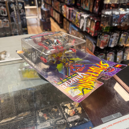 Vampire Wars Air Attack Spider-Man (Vintage Marvel Spiderman, Toybiz) SEALED - Bitz & Buttons