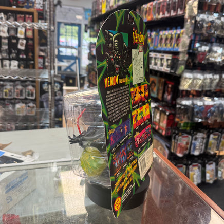 Madness Venom with Surprise Attack Head  (Vintage Marvel Spiderman Venom, Toybiz) SEALED (Copy) - Bitz & Buttons