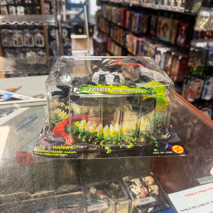 Madness Venom with Surprise Attack Head  (Vintage Marvel Spiderman Venom, Toybiz) SEALED (Copy) - Bitz & Buttons