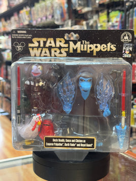 Gonzo as Darth Vader & Deadly as Palpatine (Muppets, Star Wars) SEALED - Bitz & Buttons