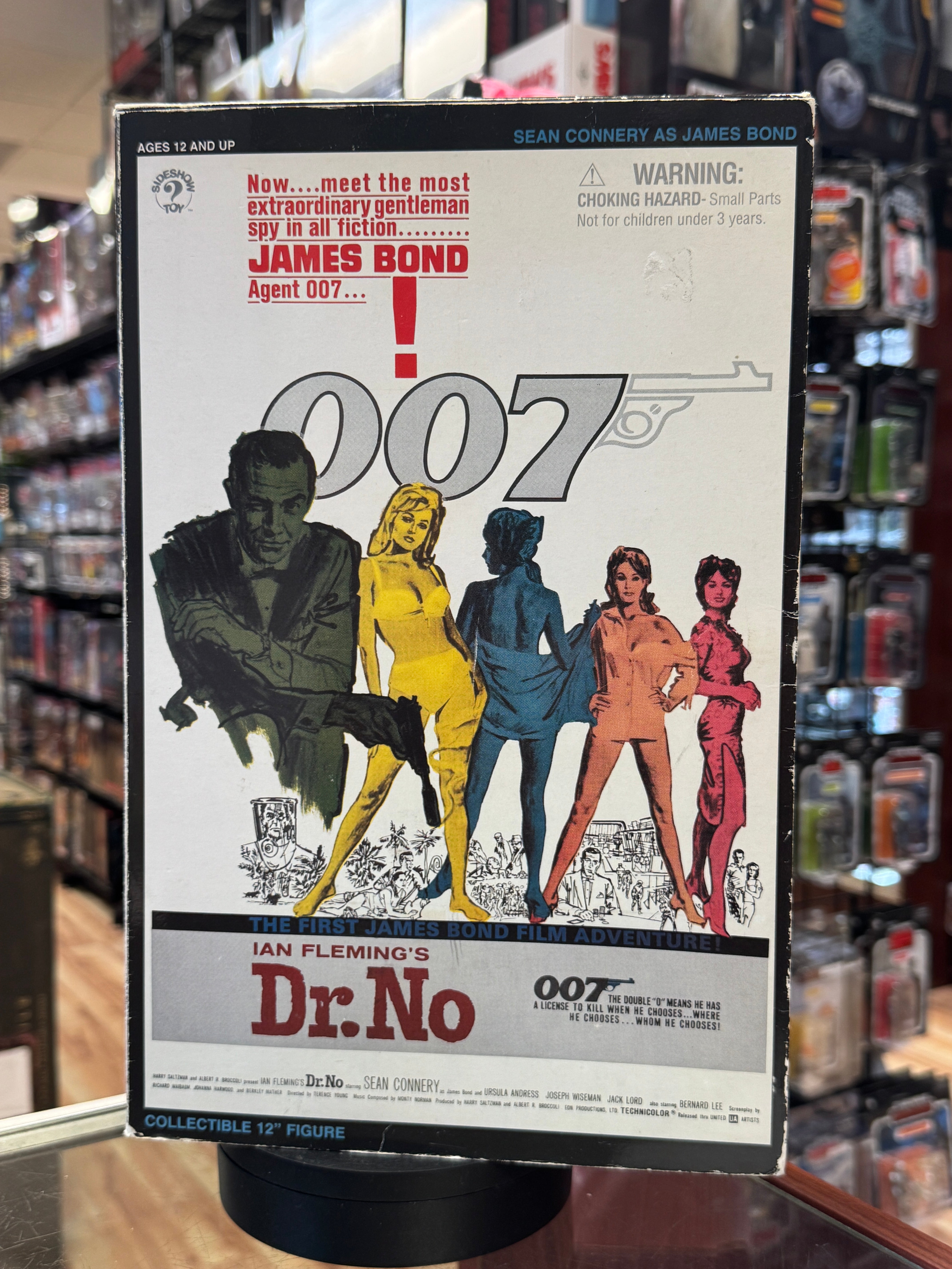 James Bond Sean Connery Dr No Figure (Vintage James Box 007