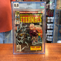 Eternals #1 (Marvel Comics, CGC Graded 8.0 WHITE)