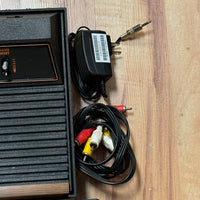 Atari 2600 AV Modded 5715 (Vintage Atari, Gaming System) TESTED WORKING With Games - Bitz & Buttons