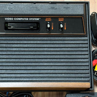 Atari 2600 AV Modded 5715 (Vintage Atari, Gaming System) TESTED WORKING With Games - Bitz & Buttons