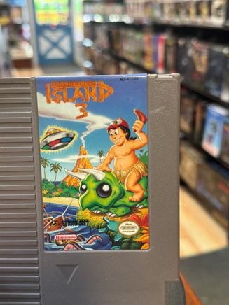 Adventure Island 3 (Vintage Nintendo NES, Video Game) - Bitz & Buttons