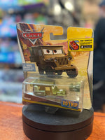 Road Trip Sarge Diecast 1:55 (Pixar Cars, Mattel)