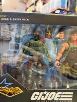 Beach Head & Quick Kick Night Force 2 Pack (GI Joe Classified, Hasbro) SEALED