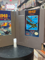 1942 & 1943 Lot (Vintage Nintendo NES, Video Game)