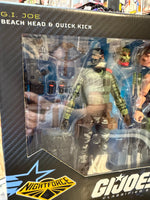 Beach Head & Quick Kick Night Force 2 Pack (GI Joe Classified, Hasbro) SEALED