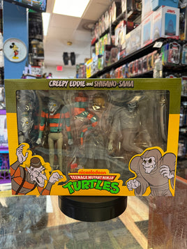Creepy Eddie & Shibano-Sama Pack (TMNT Ninja Turtles, NECA) SEALED
