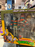 Creepy Eddie & Shibano-Sama Pack (TMNT Ninja Turtles, NECA) SEALED