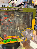 Creepy Eddie & Shibano-Sama Pack (TMNT Ninja Turtles, NECA) SEALED