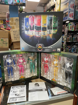Mighty Morphin Power Rangers 1/6 Scale 6 Pack (MMPR, Threezero) SEALED - Bitz & Buttons