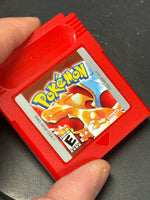 Pokemon Red with Guide (Nintendo Gameboy, Video Game) Tested Working