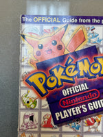 Pokemon Players Guide with Stamps (Nintendo Gameboy, Video Game)