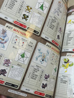 Pokemon-Spielerhandbuch mit Briefmarken (Nintendo Gameboy, Videospiel)