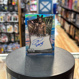 Je'Von Evans NXT Blue Refractor Autograph Card (WWE, Topps Chrome)