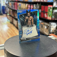 Je'Von Evans NXT Blue Refractor Autograph Card (WWE, Topps Chrome)