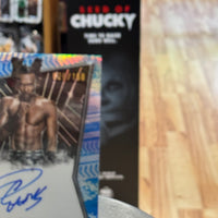 Je'Von Evans NXT Blue Refractor Autograph Card (WWE, Topps Chrome)