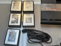 Atari 7800 with Controllers & Game Lot AV Upgrade (Atari, Vintage Video Games) **TESTED WORKING** - Bitz & Buttons