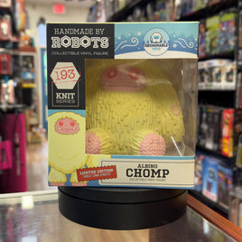 Albino Chomp Knit Series (Handmade By Robots, Abominable Toys) Sealed