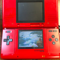 Nintendo DS Red (Nintendo, Handheld Gaming) **Tested Working**