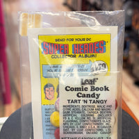 Superman Secret Origin Comic Book Candy (Vintage DC Comics, Leaf) Sealed - Bitz & Buttons
