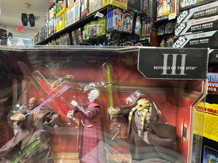 Jedi vs Darth Sidious Battle Packs (Star Wars 30th Anniversary Hasbro) SEALED - Bitz & Buttons