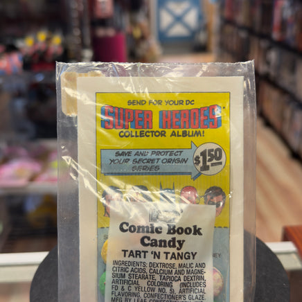 Green Lantern Secret Origin Comic Book Candy (Vintage DC Comics, Leaf) Sealed - Bitz & Buttons