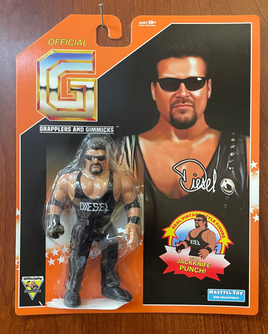 Diesel '94 Orange Card (Grapplers & Gimmicks WWF, Hasttel Toys)