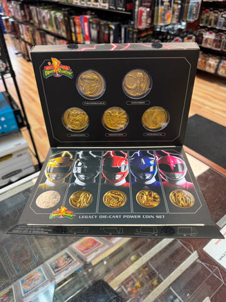 Legacy Diecast Power Coin Set (MMPR Power Rangers, Hasbro) **SEALED** - Bitz & Buttons