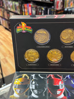 Legacy Diecast Power Coin Set (MMPR Power Rangers, Hasbro) **SEALED** - Bitz & Buttons