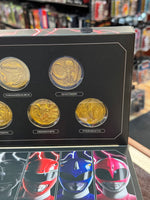Legacy Diecast Power Coin Set (MMPR Power Rangers, Hasbro) **SEALED** - Bitz & Buttons