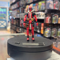 Deadpool 3.75" Figure 7764 (X-Men Origins Wolverine, Hasbro) With Accessories