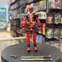 Deadpool 3.75" Figure 7764 (X-Men Origins Wolverine, Hasbro) With Accessories