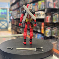 Deadpool 3.75" Figure 7764 (X-Men Origins Wolverine, Hasbro) With Accessories