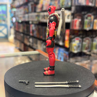 Deadpool 3.75" Figure 7764 (X-Men Origins Wolverine, Hasbro) With Accessories