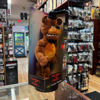 Classic Freddy Glow in The Dark Eyes Poseable 14" Plush (Five Nights at Freddys, Jazwares) *SEALED*