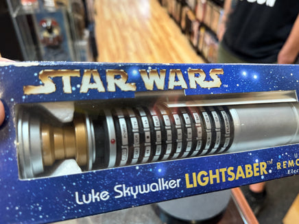 Luke Skywalker Lightsaber Universal Remote Control (Vintage Star Wars, Hasbro) SEALED - Bitz & Buttons