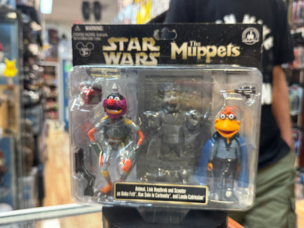 Animal as Boba Fett & Scooter as Lando (Star Wars Muppets, Hasbro) SEALED - Bitz & Buttons