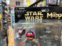 Animal as Boba Fett & Scooter as Lando (Star Wars Muppets, Hasbro) SEALED - Bitz & Buttons