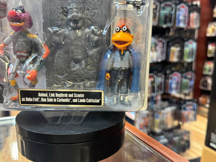 Animal as Boba Fett & Scooter as Lando (Star Wars Muppets, Hasbro) SEALED - Bitz & Buttons